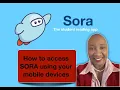 SORA - How to access from a mobile device
