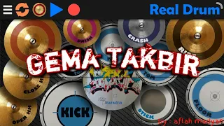 Download Real Drum Cover Takbiran MP3