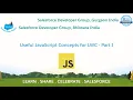 Useful JavaScript Concepts for LWC - Part I