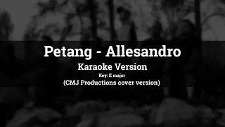 Download Petang - Allesandro KARAOKE (CMJ Productions karaoke cover version) MP3