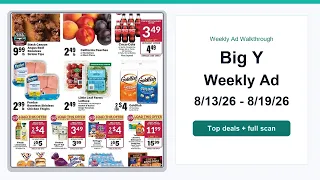 Big Y Weekly Ad 26 - 26 Best Deals