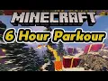 6 hour Minecraft parkour run no falls study sleep