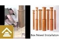 How to install a Box Newel