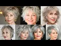 Best Short Gray Hair Hairstyles for Older Women Over 60 with Thin Hair Beat Your Age in Style