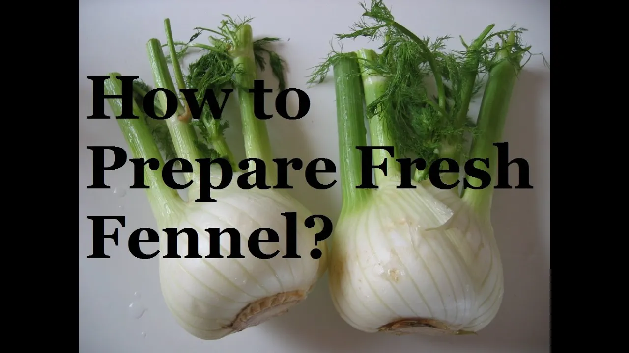 How to prepare fennel  - French cooking basics