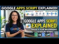 Google Apps Script Explained Basics for Beginners Step-by-Step Guide GoogleAppscript-gs