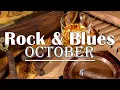Lagu October Blues \u0026 Rock - Powerful Blues Music for Midnight Coffee