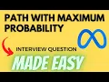 Path with Maximum Probability - Leetcode 1514