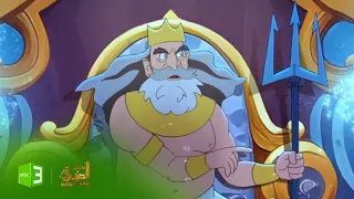داخل الصندوق الشاطر حسن  ماريا في أرض الغيلان ووالدها ملك البحور في غاية القلق   دندنها