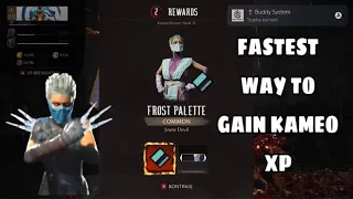 Fastest way to gain Kameo XP in MK1