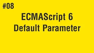 Learn ECMAScript 6 in Arabic - Default Parameter