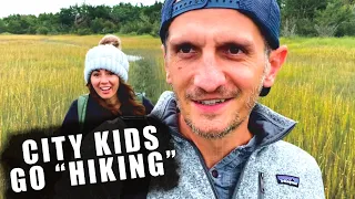 FEELING STUCK ON OUR BOAT I Stepping off our sailing catamaran to search for wild horses