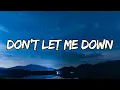 Download Lagu The Beatles - Don't Let Me Down (Lyrics)