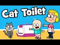 ♪ ♪ Funny Cat Song – Cat Toilet | Hooray Kids Songs \u0026 Nursery Rhymes | Funny Animal Songs