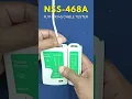 NSS-468A Ethernet LAN Tester - Quick RJ45 Cable Testing Demo