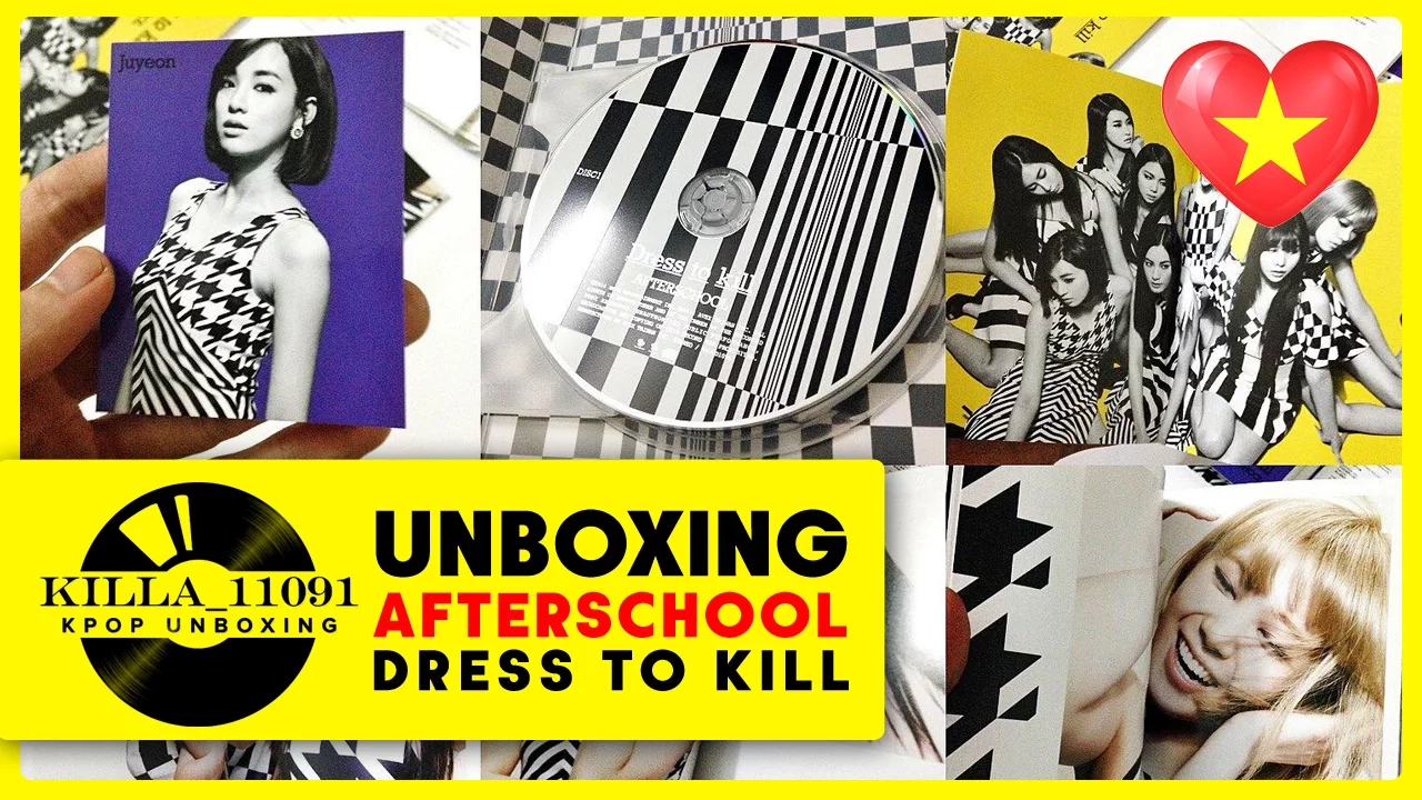 [Unboxing] After School - Dress to Kill (2nd Japan Album)