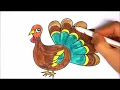 Thanksgiving Turkey Coloring Pages