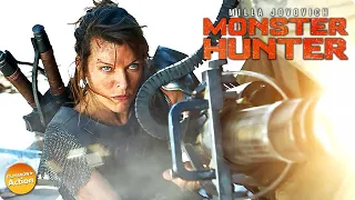 monster hunter full movie extended preview tony jaa milla jovovich