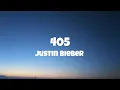 Lagu Justin Bieber - 405 Lyrics (DLyrics01) 