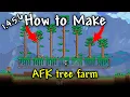 How to Make AFK tree Farm in a Terraria 1 4 5 6