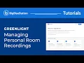 How To Manage BigBlueButton Recordings In Greenlight