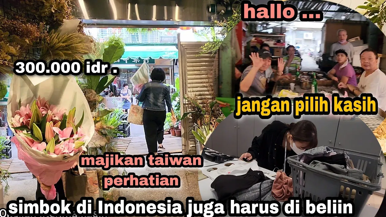 Majikan Taiwan Menasehati Prtnya Untuk Adil Pada Orang tua !! langsung melaksanakan tugas beliau