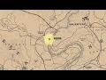Dakota River Bend Treasure Map Location - Red Dead Online