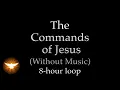 These things I command you Music-Free version of The Commands of Jesus film for over 8 hours