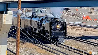 First Trip in 7 Years: Union Pacific 844 Test Run