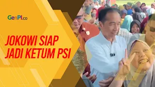 Jokowi Pertimbangkan Masuk Bursa Ketum PSI, Kaesang Bisa Jadi Rival