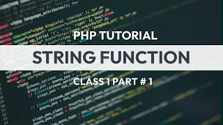 PHP Strings String Function Variable Character Count Function in PHP Tutorial In Urdu Part 1