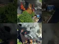 Fire crew work to contain massive house fire in New Jersey neighborhood
