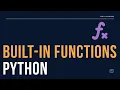 Understanding Python s Built-in Functions len input and print