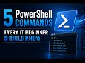 5 PowerShell Commands Every IT Beginner Should Know