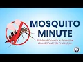 Richland County is Proactive About West Nile Protection