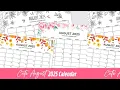 Free Printable August 2025 Calendar Templates With Holidays - Wiki Calendar