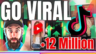 Go Viral On TikTok YouTube 4 Examples 12 Million Views FREE TikTok For Beginners Course 