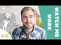 Watch Me Work Custom Backgrounds Character Conversations and Green-Screen Screenshots