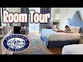 Loews Portofino Bay Double Queen Room Tour w BALCONY HARBOR PIAZZA VIEW Universal Orlando 2025
