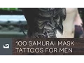 100 Japanese Samurai Mask Tattoos For Men