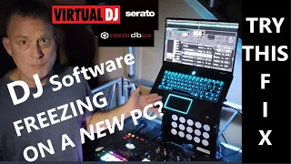 is your dj software freezing on your new windows 10 11 machine try this fix 