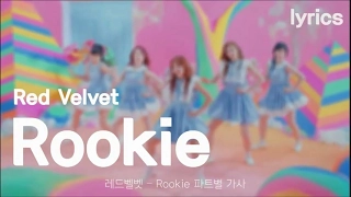 Download RED VELVET(레드벨벳) - Rookie Han/Rom/Eng Lyrics 파트별 가사 (MV ver.) MP3