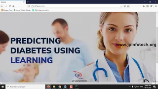Diabetes Prediction using Machine Learning Python Final Year Project