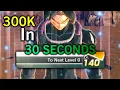 The ABSOLUTE FASTEST Way To LVL 199 300k EXP In 30 SECONDS Dragon Ball Xenoverse 2