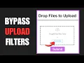 How Hackers Bypass Website File Upload Restrictions picoCTF - Trickster
