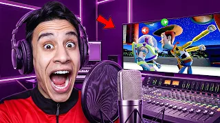 قررت أسيب اليوتيوب وأعمل أصوات أشهر كارتونات طفولتنا! 🎙️😂