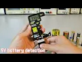 Digital Battery Tester Volt Checker D C AA AAA 9V Button Multiple Size Universal