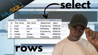 How To Use the Select statement in Mysql Workbench
