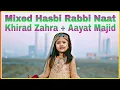 Lagu Mixed Hasbi Rabbi Jallallah Naat 2021 (Khirad Zahra + Ayat Majid)... Subscribe Now ...