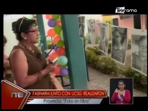 Fasinarm junto con UCSG realizaron proyecto Foto sin filtro